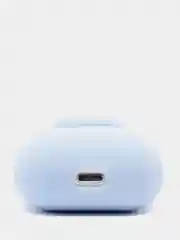 Небесно-голубой чехол для Apple AirPods 1, AirPods 2 силиконовый
