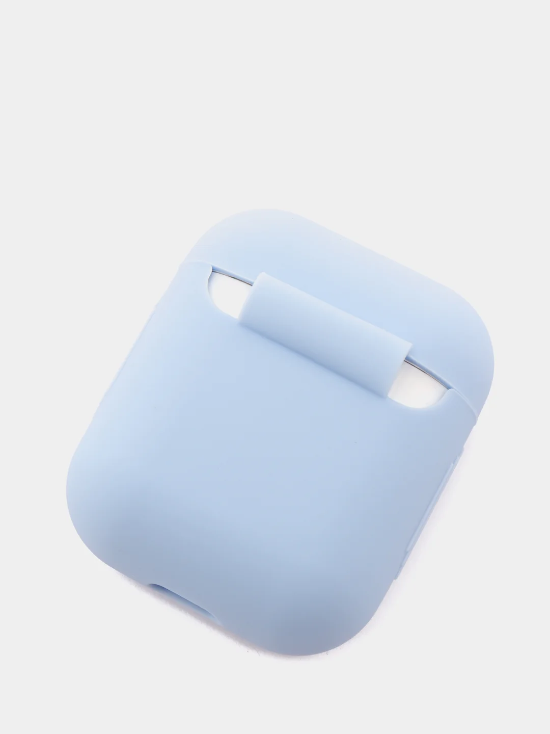 Небесно-голубой чехол для Apple AirPods 1, AirPods 2 силиконовый