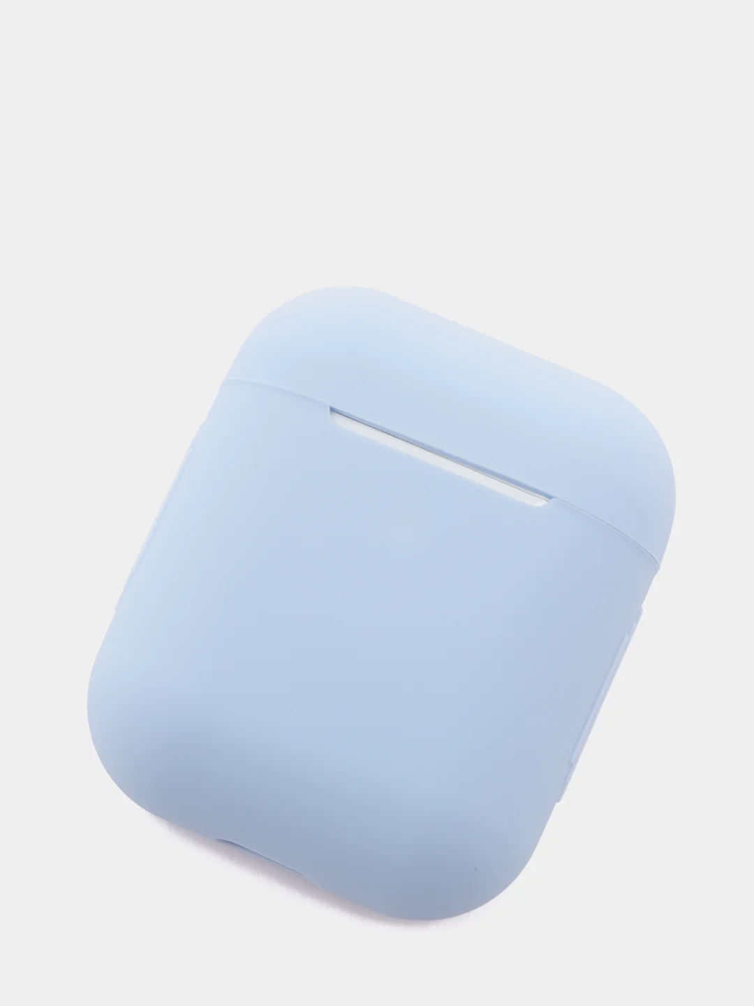 Небесно-голубой чехол для Apple AirPods 1, AirPods 2 силиконовый