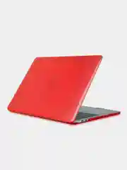 Красный чехол-кейс (прозрачный) для Apple Macbook (чехол для макбука/кейс для макбука)