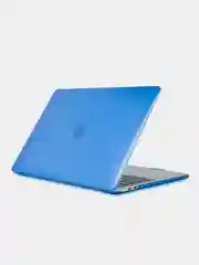 Синий чехол-кейс (прозрачный) для Apple Macbook (чехол для макбука/кейс для макбука)