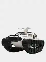 Белый радиоуправляемый вездеход танк  Military Police 2.4G 1/12 RTR G2061
