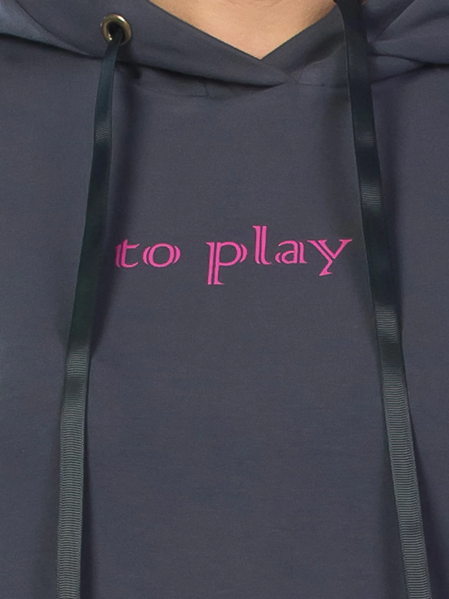 Платье из футера To play серое, KLERY