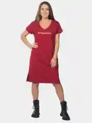 Платье женское human2human КЛП1469П6 бордовое, KLERY