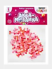 Розовый аквамозаика набор шариков Aquabeads аквабидс , 250 штук , термомозаика, мозаика, бисер