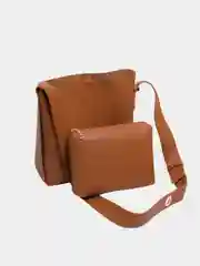 Женская сумка через плечо, с косметичкой, классическая, универсальная