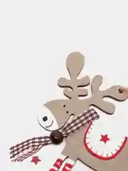 Коричневый елочная игрушка из дерева