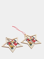 Елочная игрушка из дерева