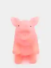 Игрушка пищащая "Маленький поросенок" для собак, 9 см, микс цветов