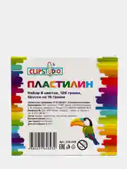Пластилин 8 цветов 120 грамм