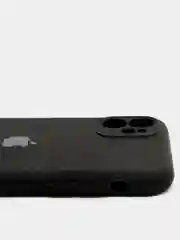 Черный чехол Silicone Case для iPhone 11 / 12 Mini / 12 / 12 Pro / 12 Pro Max
