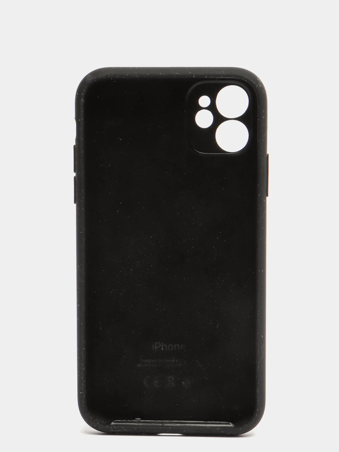 Черный чехол Silicone Case для iPhone 11 / 12 Mini / 12 / 12 Pro / 12 Pro Max