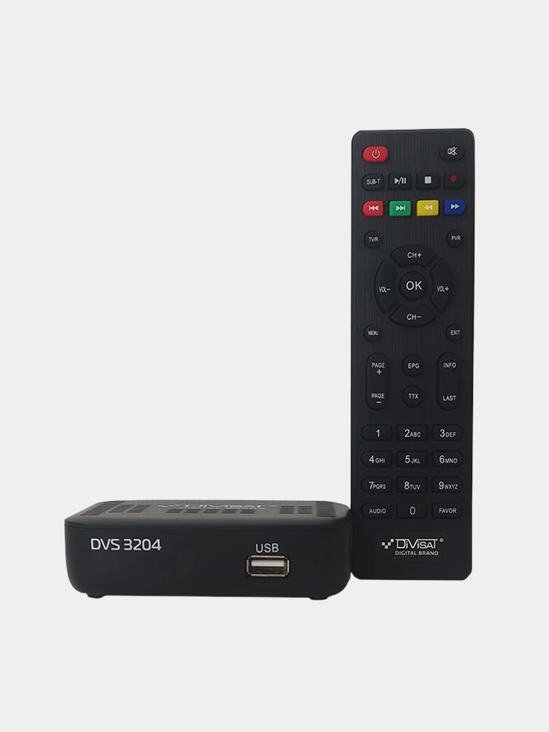 Цифровая приставка ресивер для цифрового ТВ DVB-T2 / C DiVisat DVS3204
