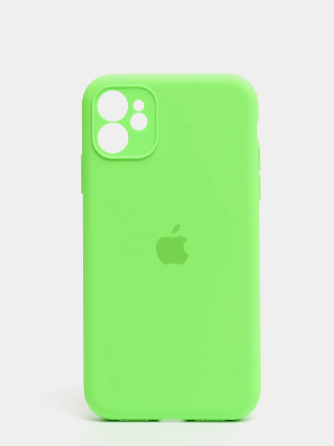 Салатовый чехол Silicone Case для iPhone 11 / 12 Mini / 12 / 12 Pro / 12 Pro Max