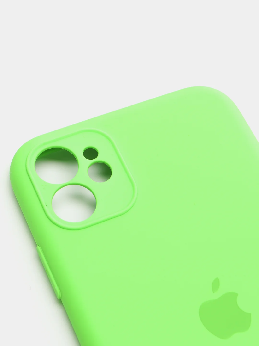 Салатовый чехол Silicone Case для iPhone 11 / 12 Mini / 12 / 12 Pro / 12 Pro Max