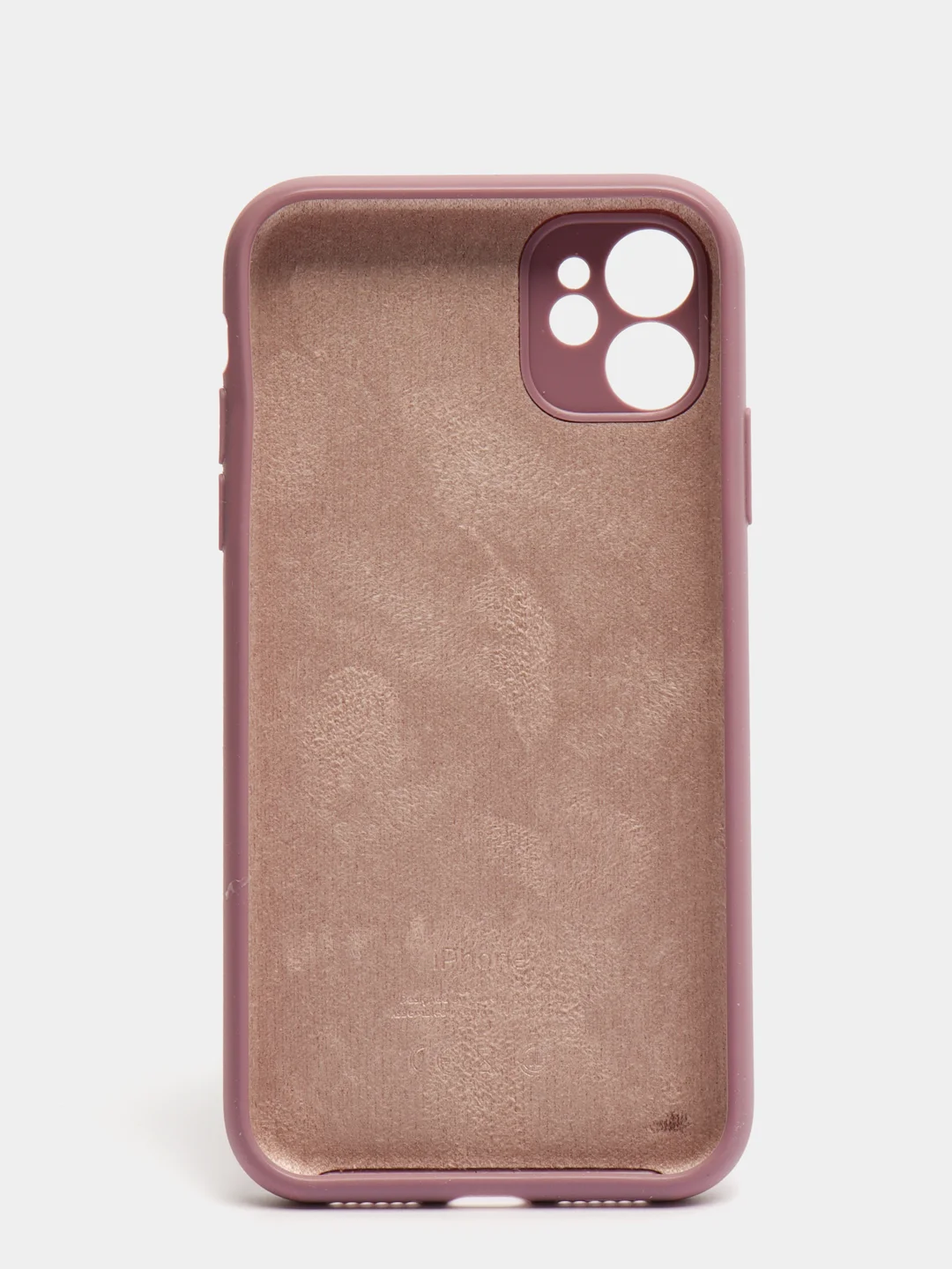 Сиреневый чехол Silicone Case для iPhone 11 / 12 Mini / 12 / 12 Pro / 12 Pro Max