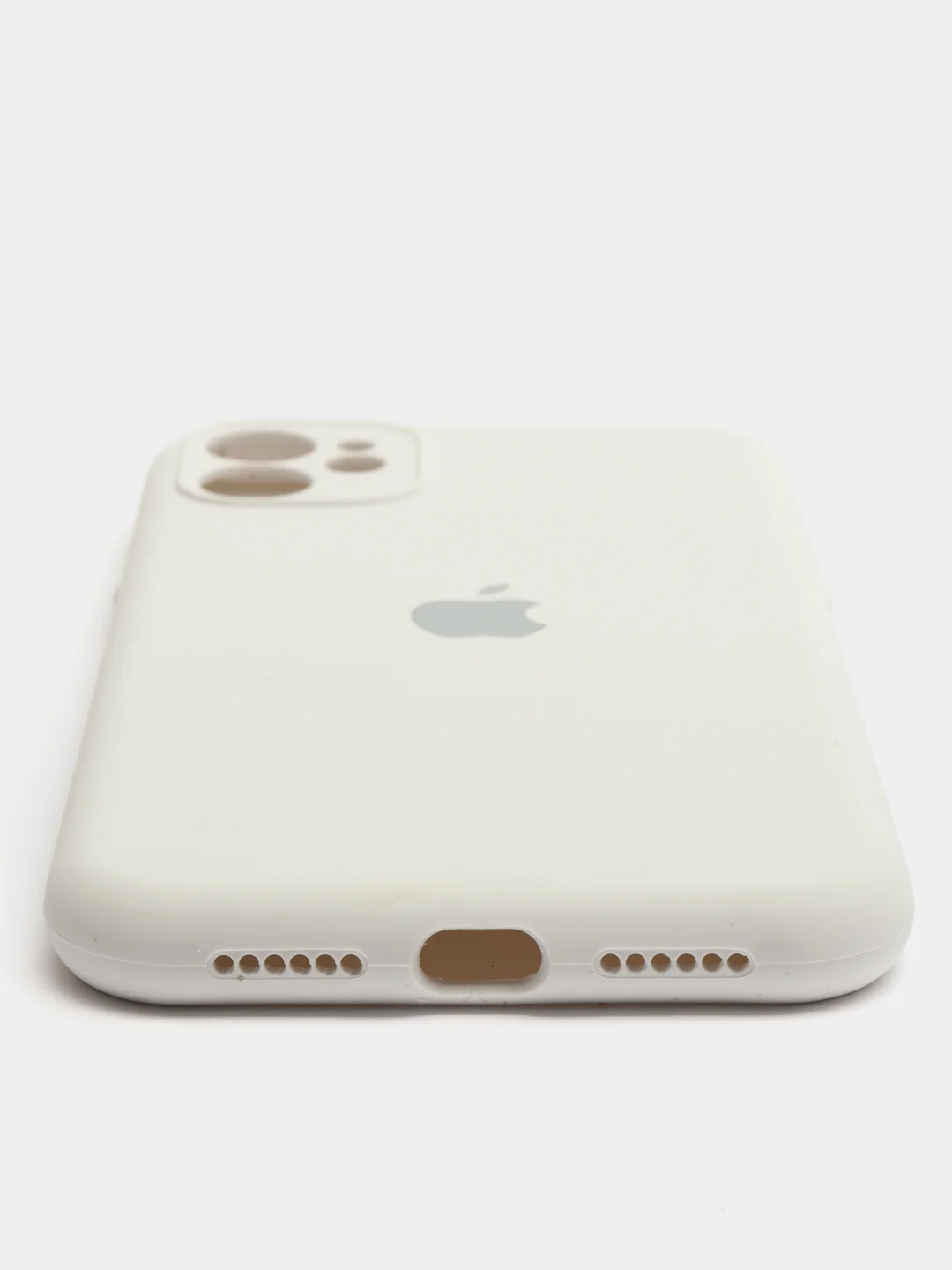 Бежевый чехол Silicone Case для iPhone 11 / 12 Mini / 12 / 12 Pro / 12 Pro Max