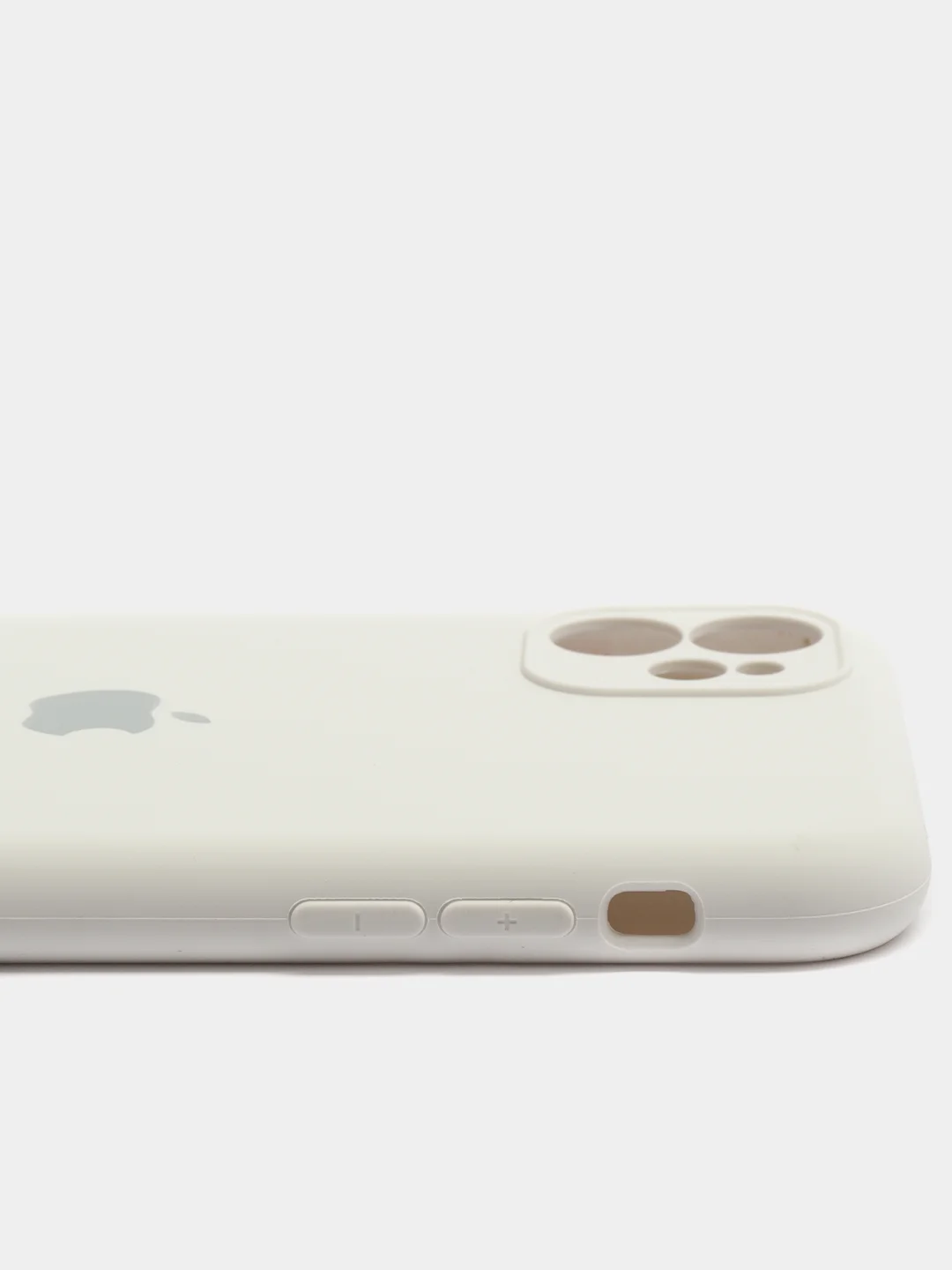 Бежевый чехол Silicone Case для iPhone 11 / 12 Mini / 12 / 12 Pro / 12 Pro Max