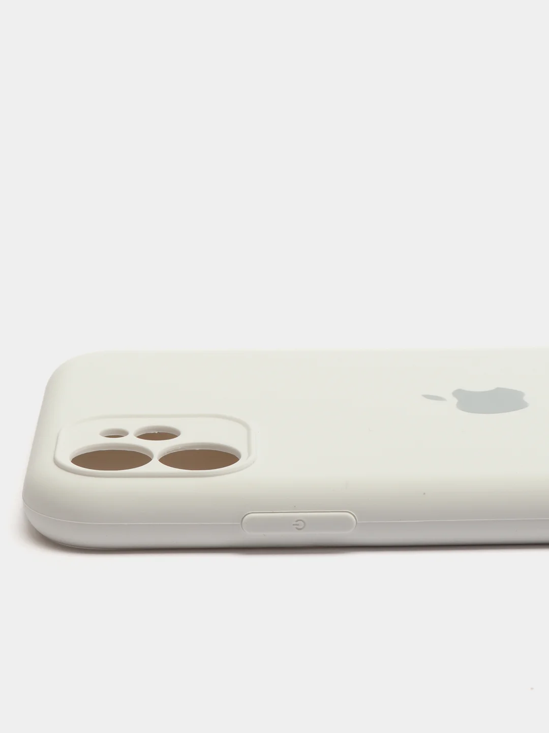 Бежевый чехол Silicone Case для iPhone 11 / 12 Mini / 12 / 12 Pro / 12 Pro Max