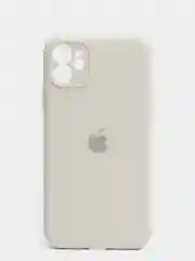 Белый чехол Silicone Case для iPhone 11 / 12 Mini / 12 / 12 Pro / 12 Pro Max