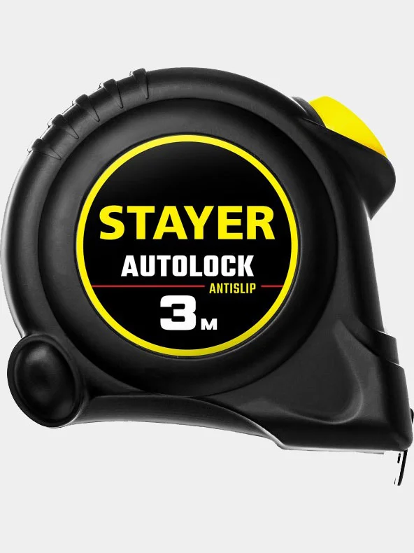 Рулетка / Строительная рулетка / Рулетка "MASTER" Autolock STAYER / Stayer