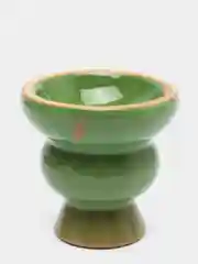 Чаша керамическая "Классика. Дутый пояс", 6.5х7 см, микс