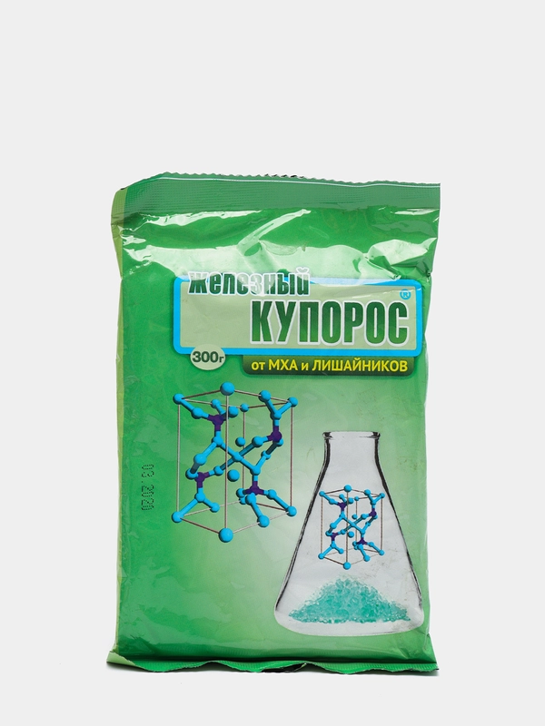 Железный купорос от мха и лишайников 300 грамм