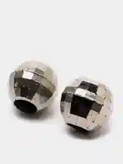 Серебряный наконечник для шнура 2 шт