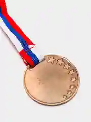 Медаль призовая, 3 место, бронза, d=4 см