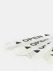 Серый светоотражающая наклейка на авто Open