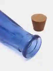 Синий декоративная бутылка LILLO