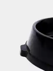 Черный миска для кошек и собак пластиковая FAVORITE, нескользящая, 0,22 л