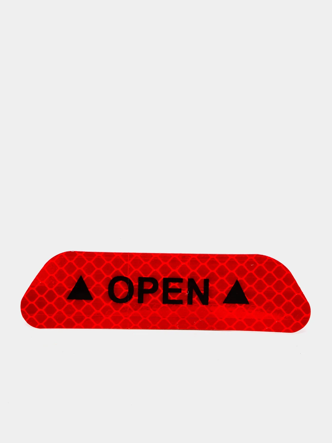 Красный светоотражающая наклейка на авто Open
