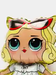 Бирюзовый кукла фольгированный шар фольгированная фигура кукла ЛОЛ LOL сюрпрайз, русалочка