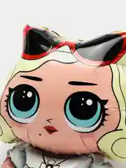 Кремовый кукла фольгированный шар фольгированная фигура кукла ЛОЛ LOL сюрпрайз, русалочка