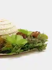 Зеленый декоративное настенное украшение Lillo "Шляпа", 23 см