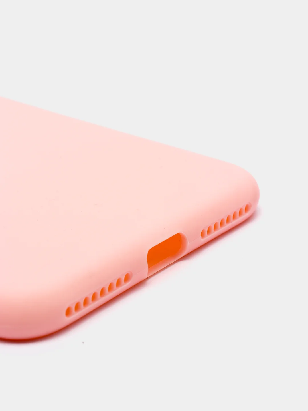 Розовый силиконовый чехол для iPhone 5/5s/se, 6/6s, 7/8, 7+/8+, X/Xs, Xs max, Xr, 11, 11 pro