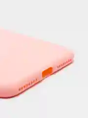 Розовый силиконовый чехол для iPhone 5/5s/se, 6/6s, 7/8, 7+/8+, X/Xs, Xs max, Xr, 11, 11 pro