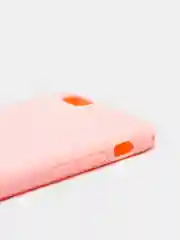Розовый силиконовый чехол для iPhone 5/5s/se, 6/6s, 7/8, 7+/8+, X/Xs, Xs max, Xr, 11, 11 pro