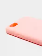 Розовый силиконовый чехол для iPhone 5/5s/se, 6/6s, 7/8, 7+/8+, X/Xs, Xs max, Xr, 11, 11 pro