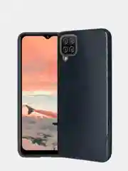 Бирюзовый чехол Samsung Galaxy A12, M12 силиконовый
