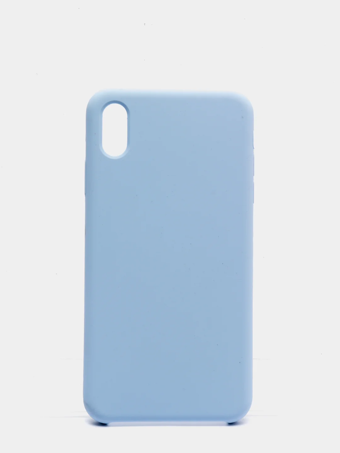 Небесно-голубой чехол Silicone Case силиконовый с микрофиброй IPhone 5/5s/SE 6/6s 7/8 7+/8+ X/XS / 11 / 12