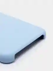 Небесно-голубой чехол Silicone Case силиконовый с микрофиброй IPhone 5/5s/SE 6/6s 7/8 7+/8+ X/XS / 11 / 12