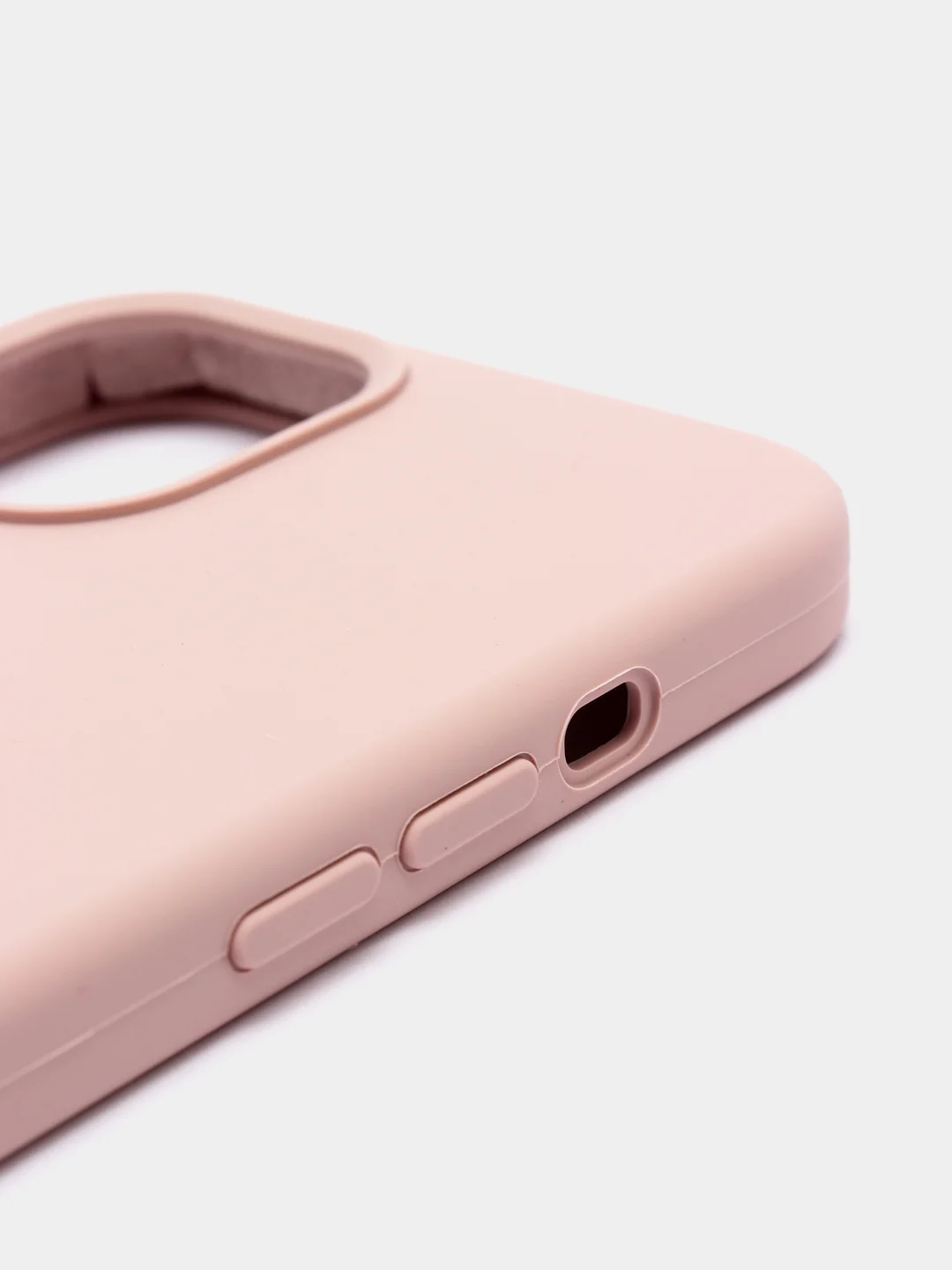 Бежевый меланж чехол Silicone Case силиконовый с микрофиброй IPhone 5/5s/SE 6/6s 7/8 7+/8+ X/XS / 11 / 12