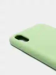 Лесной зеленый чехол Silicone Case силиконовый с микрофиброй IPhone 5/5s/SE 6/6s 7/8 7+/8+ X/XS / 11 / 12