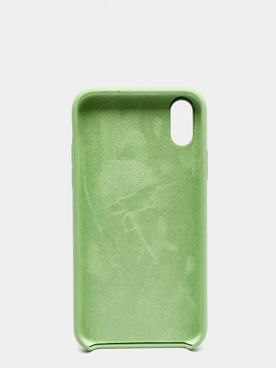 Лесной зеленый чехол Silicone Case силиконовый с микрофиброй IPhone 5/5s/SE 6/6s 7/8 7+/8+ X/XS / 11 / 12