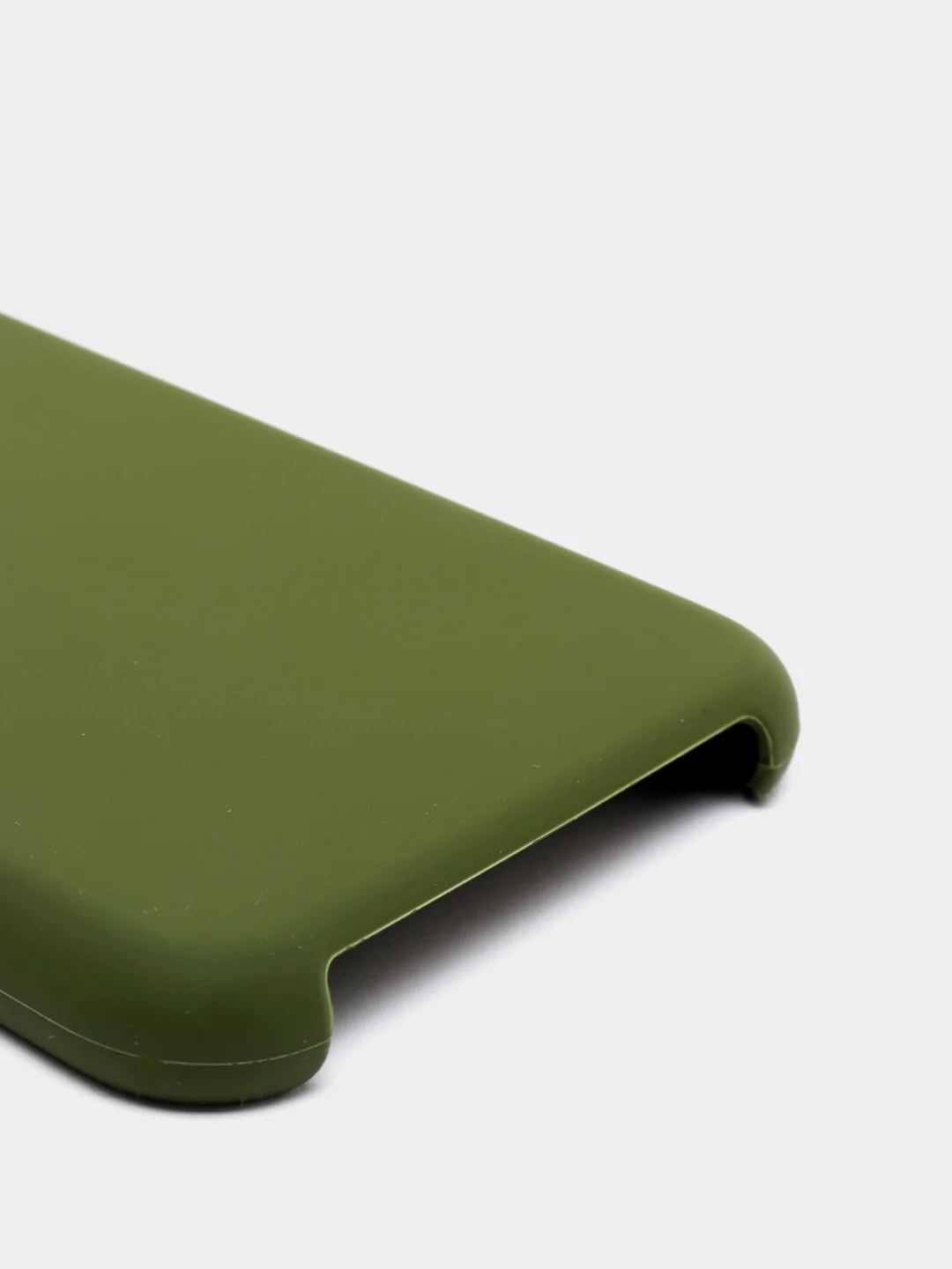 Зеленый чехол Silicone Case силиконовый с микрофиброй IPhone 5/5s/SE 6/6s 7/8 7+/8+ X/XS / 11 / 12