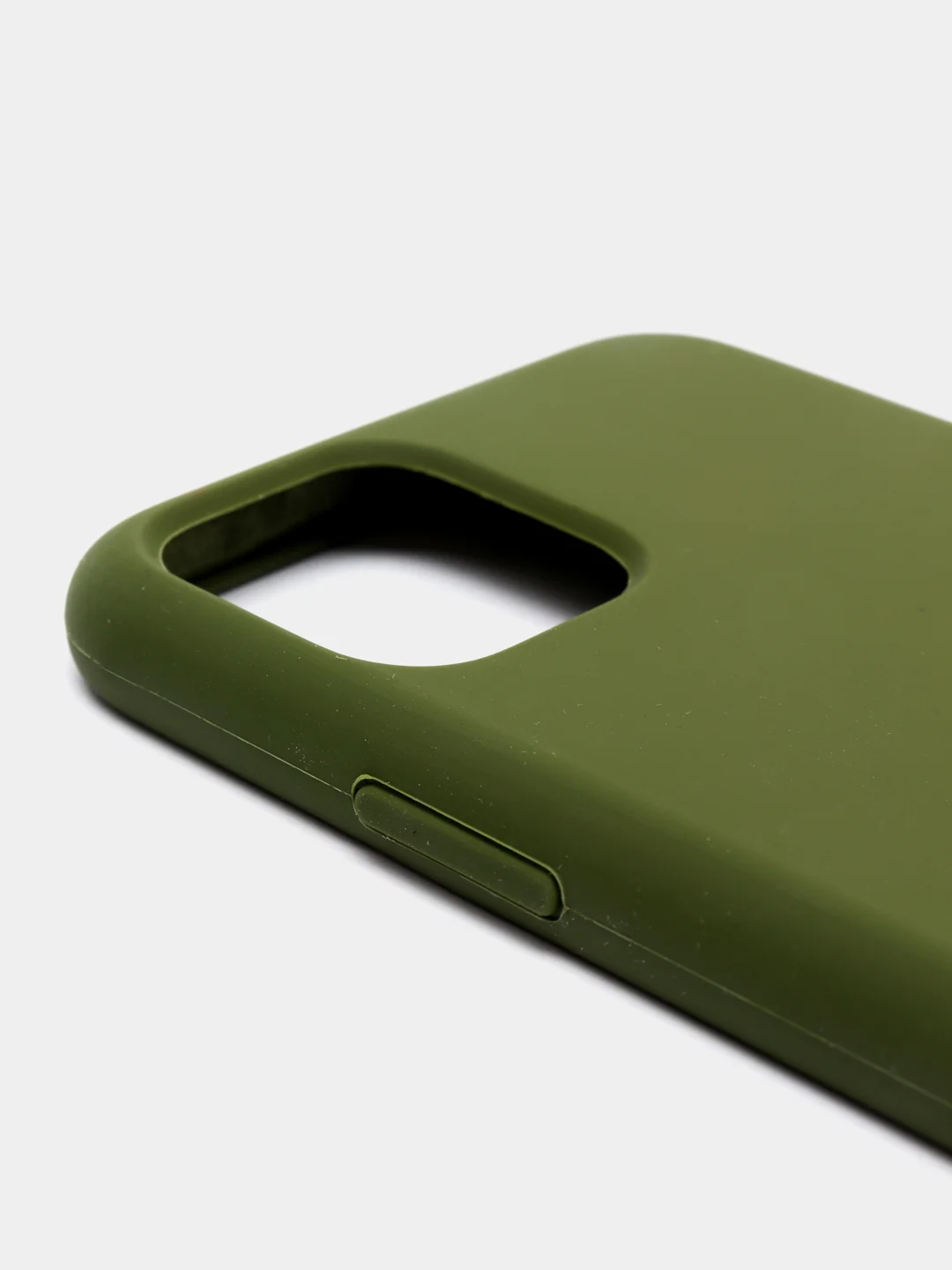 Зеленый чехол Silicone Case силиконовый с микрофиброй IPhone 5/5s/SE 6/6s 7/8 7+/8+ X/XS / 11 / 12