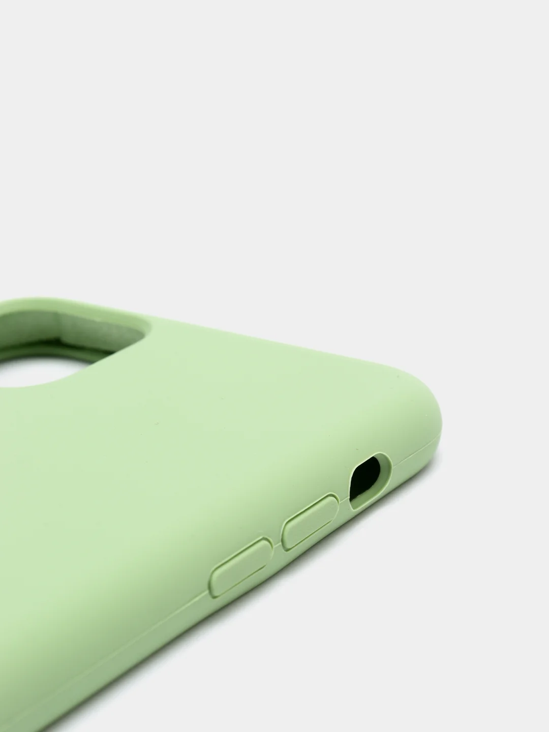 Лесной зеленый чехол Silicone Case силиконовый с микрофиброй IPhone 5/5s/SE 6/6s 7/8 7+/8+ X/XS / 11 / 12