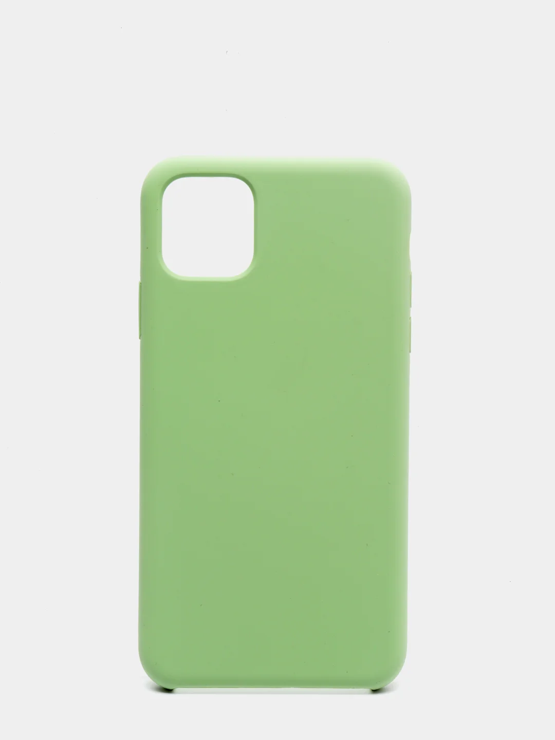 Лесной зеленый чехол Silicone Case силиконовый с микрофиброй IPhone 5/5s/SE 6/6s 7/8 7+/8+ X/XS / 11 / 12